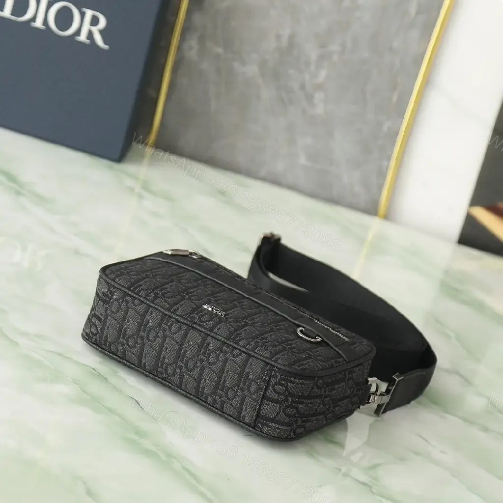 View 10 of Crossbody Black Monogram Mini Bag: Modern Luxury, Everyday Organizing