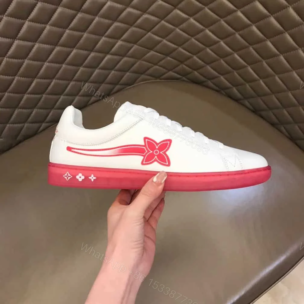 View 2 of Louis Vuitton Luxembourg Samothrace Trainers In Rouge – LSVT273