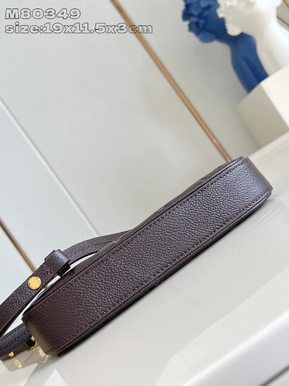 View 4 of Lux Embossed Monogram Crossbody: Everyday Opulence Bag