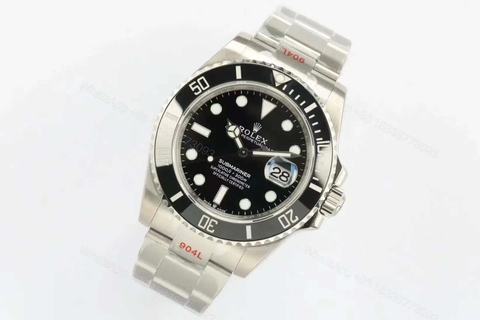 View 3 of Rolex Submariner Date 41 Stainless Steel Black Cerachrom 126610LN-0001
