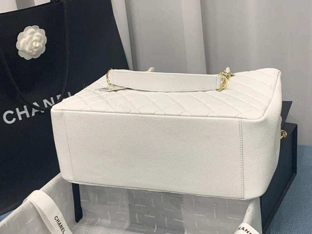 View 4 of Chanel Bolsa Grand Tote Bag White 33Cm