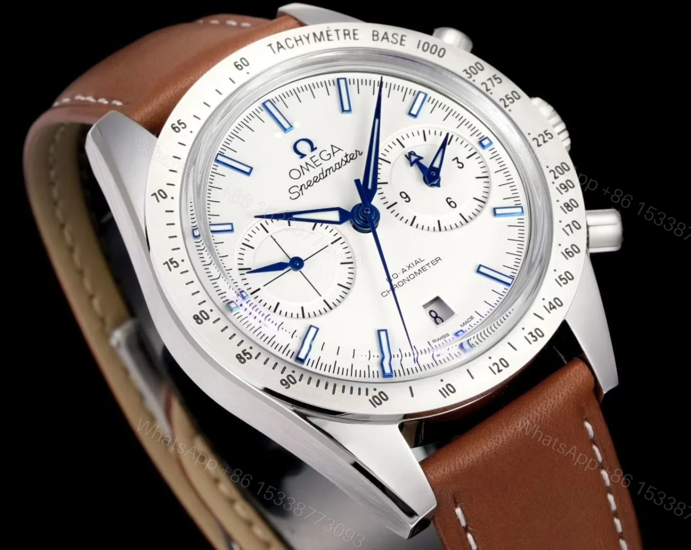 View 3 of Omega Speedmaster 57 Co-Axial Titanium White Dial 331.92.42.51.04.001