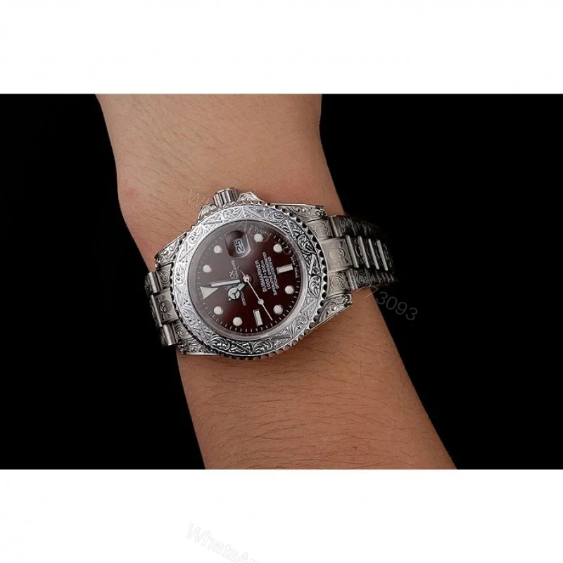 View 10 of Superclone Rolex Submariner Brown Dial 1454092