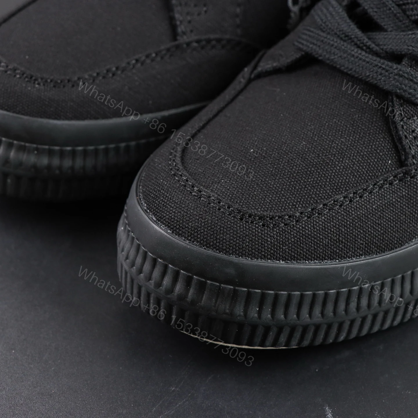 View 4 of Off White Low Vulcanised Black White Reps