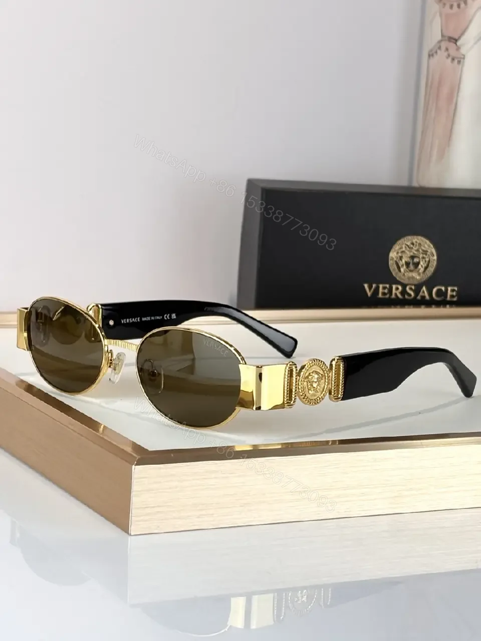 View 9 of Premium Sunglasses: Italian-Inspired Metal Frame, UV400 Lenses