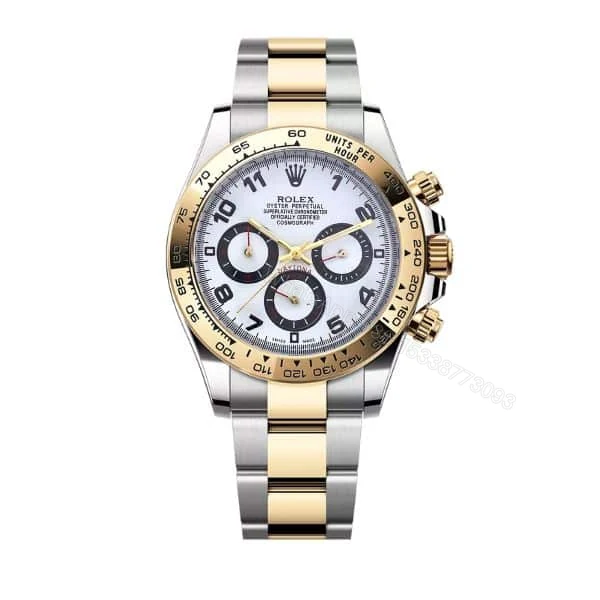 Rolex Oyster Perpetual Cosmograph Daytona In Silver And Gold 40Mm — view 1
