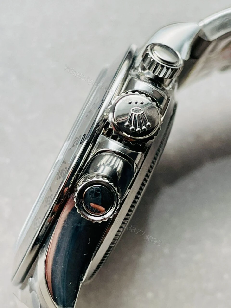 View 13 of Rolex Daytona 116500 DAYTONA 1:1 Best Edition CF 904L SS Case and Bracelet White Dial Silver bezel SA4130