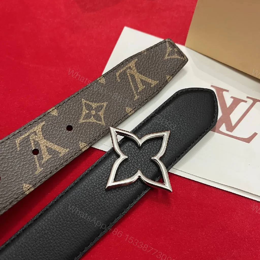 View 13 of Calfskin Monogram Belt — Luxe Everyday Style, Durable