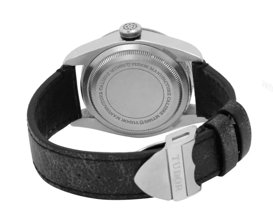 View 3 of Tudor Heritage Black Bay Leather Replica – 41 mm Leather