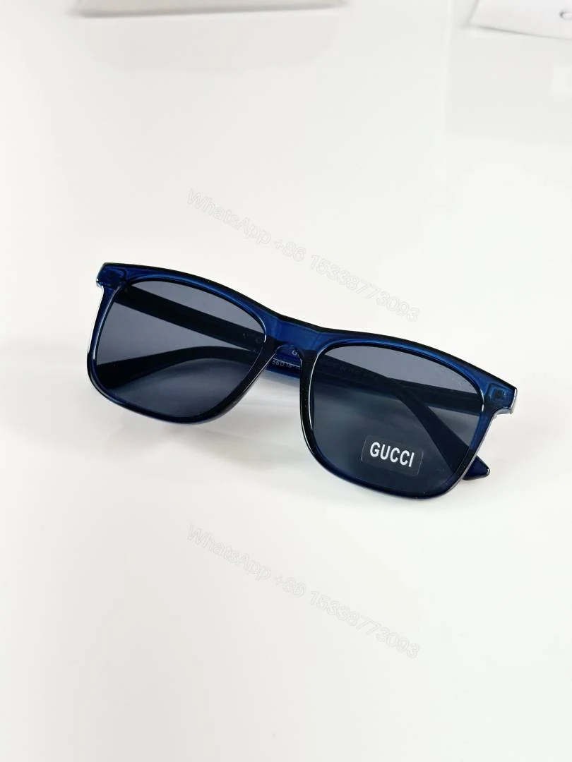 View 3 of First Copy Gucci 0381 Blue Sunglasses