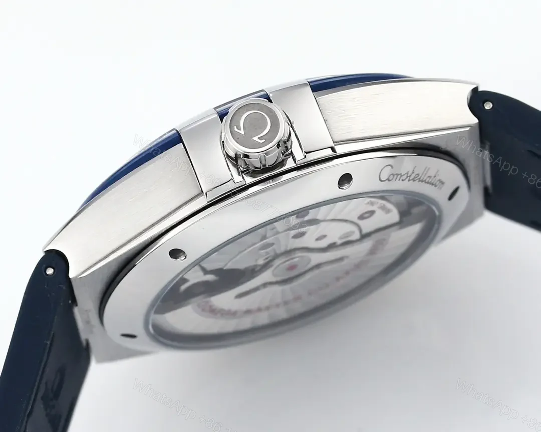 View 6 of Omega Constellation Meteorite Series Blue Dial 41MM Watch Fifth Generation