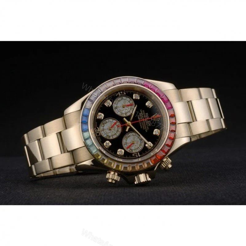 View 4 of Replica Rolex Daytona Black Dial 80251
