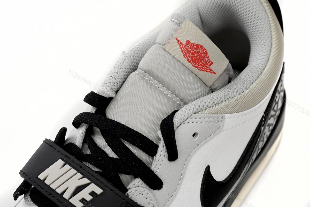 View 7 of Jordan Legacy 312 Low Tech Grey Fire Red Black CD7069-101