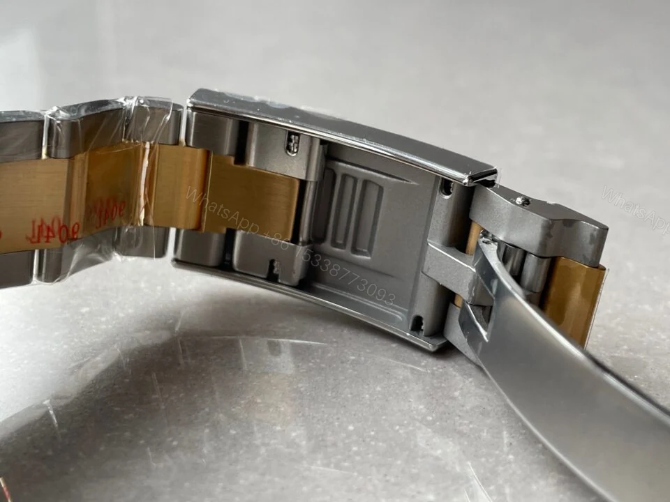 View 14 of CLEAN FACTORY 1:1 Rolex Submariner 116613LB Bluesy 904L YG/SS Blue Dial VR3235