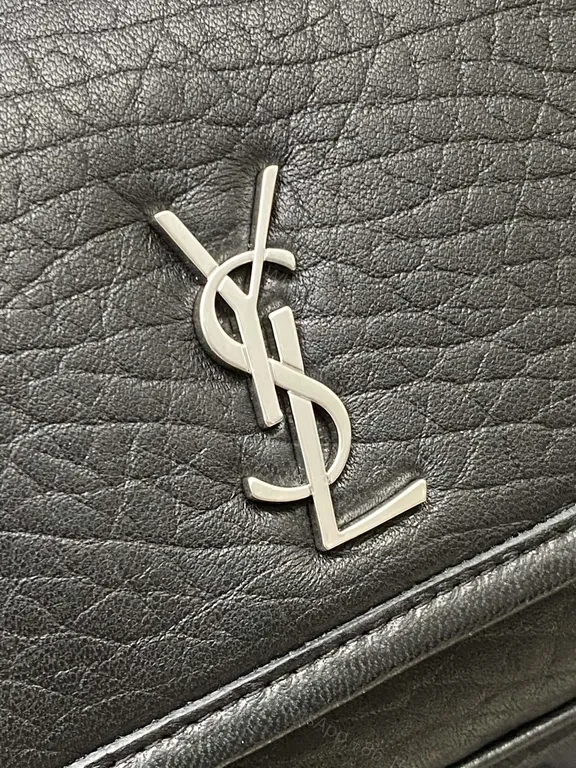 View 7 of Chic Saint Laurent Compact Leather Crossbody Bag