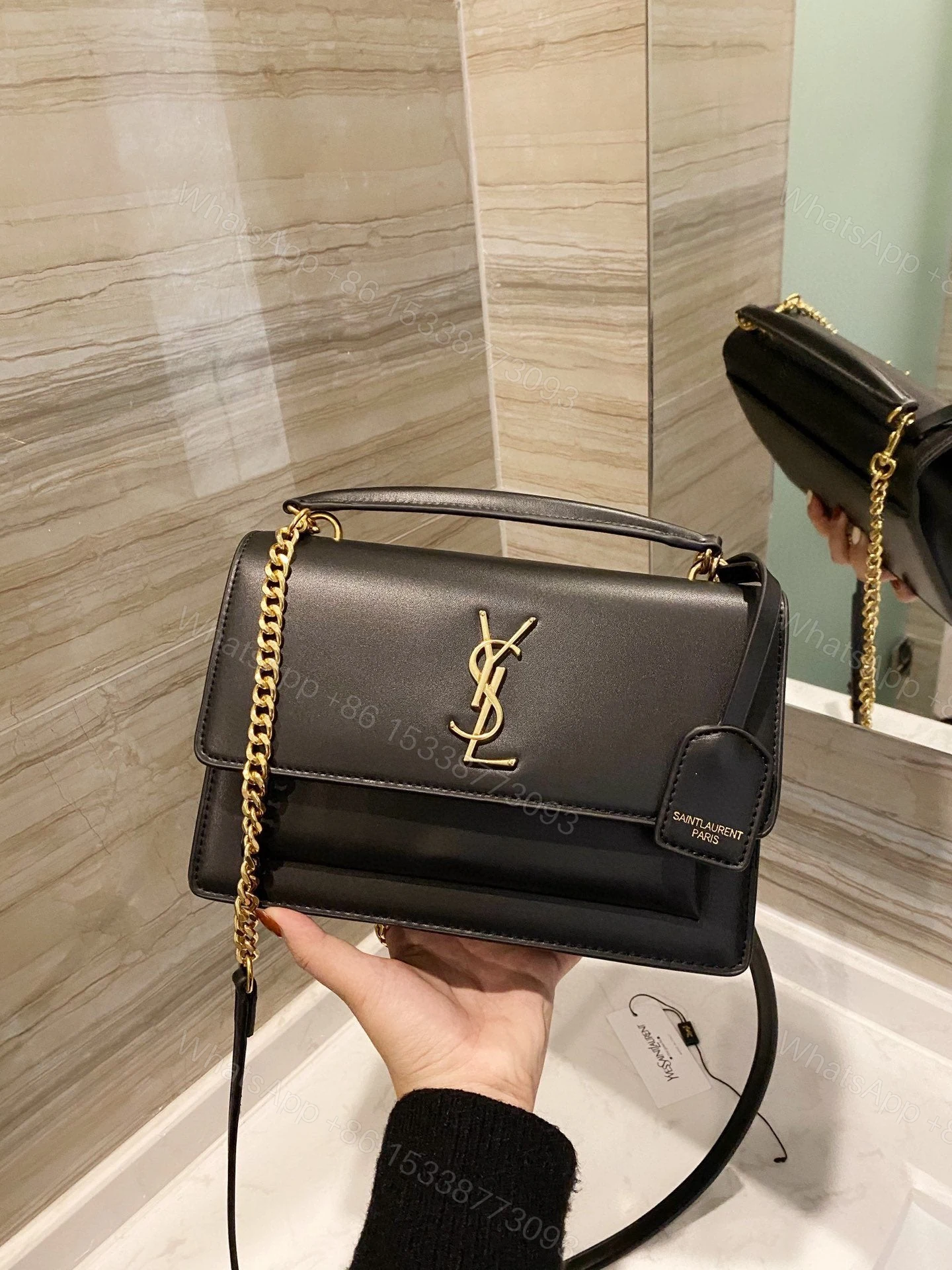 Saint Laurent Women Medium Sunset Shoulder Bag — view 1