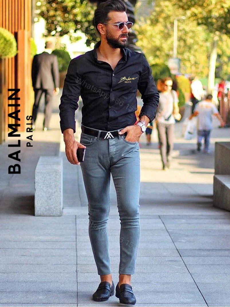 View 4 of FIRST COPY BALMAIN STORE ARTICLE PREMIUM SHIRT