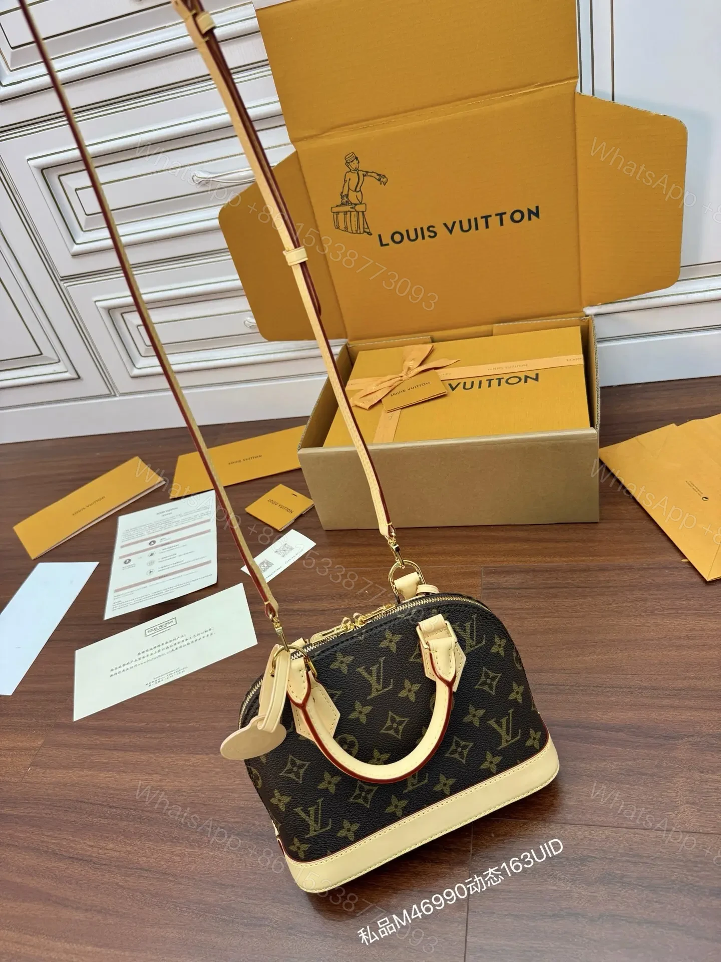 View 2 of Louis Vuitton Alma BB bag in Monogram