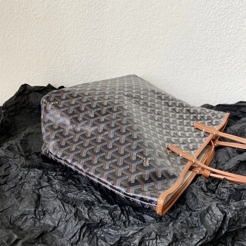 View 3 of 高仿Goyard*STLOUIG滿印Tote購物袋棕色中號免檢版