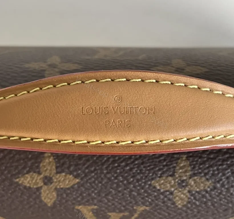 View 9 of Chic Monogram Satchel â€” Bronzed Trim, All-Day Style