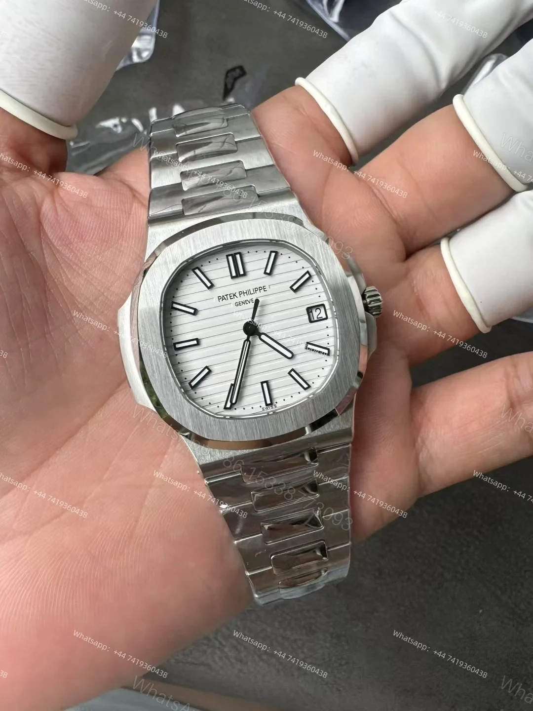 View 5 of Patek Philippe Super Clone Nautilus 5711 White Dial 40MM