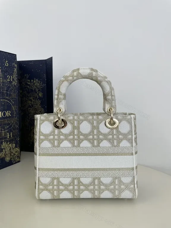 View 7 of Chic Mini Tote - Signature Dior Letters, Compact Luxury Bag
