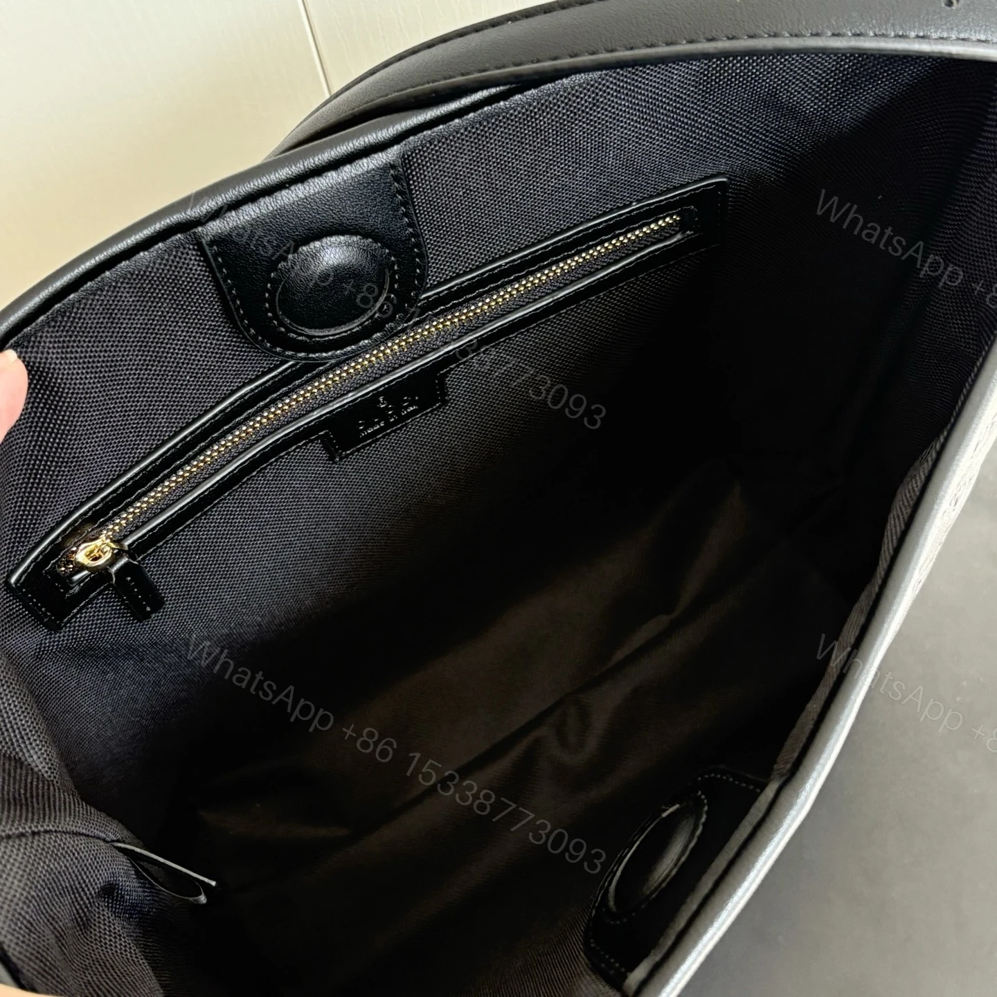 View 9 of Gucci Gg Emblem Small Shoulder Bag In Black Gg 26Cm