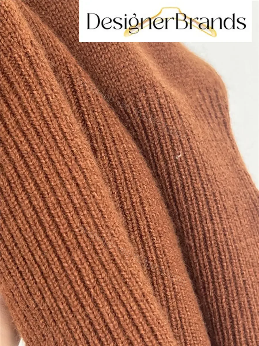 View 6 of Cozy Brown Quarter-Zip Knit: Premium Comfort Top