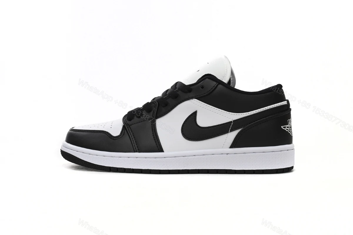 View 11 of Air Jordan 1 Low Black And White DC0774-101
