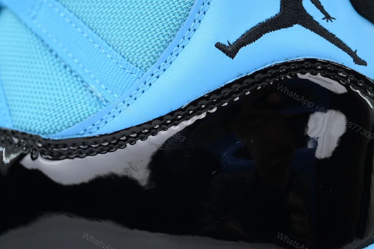 View 4 of Air Jordan 11 Retro Water Moon Blue CT8012-440