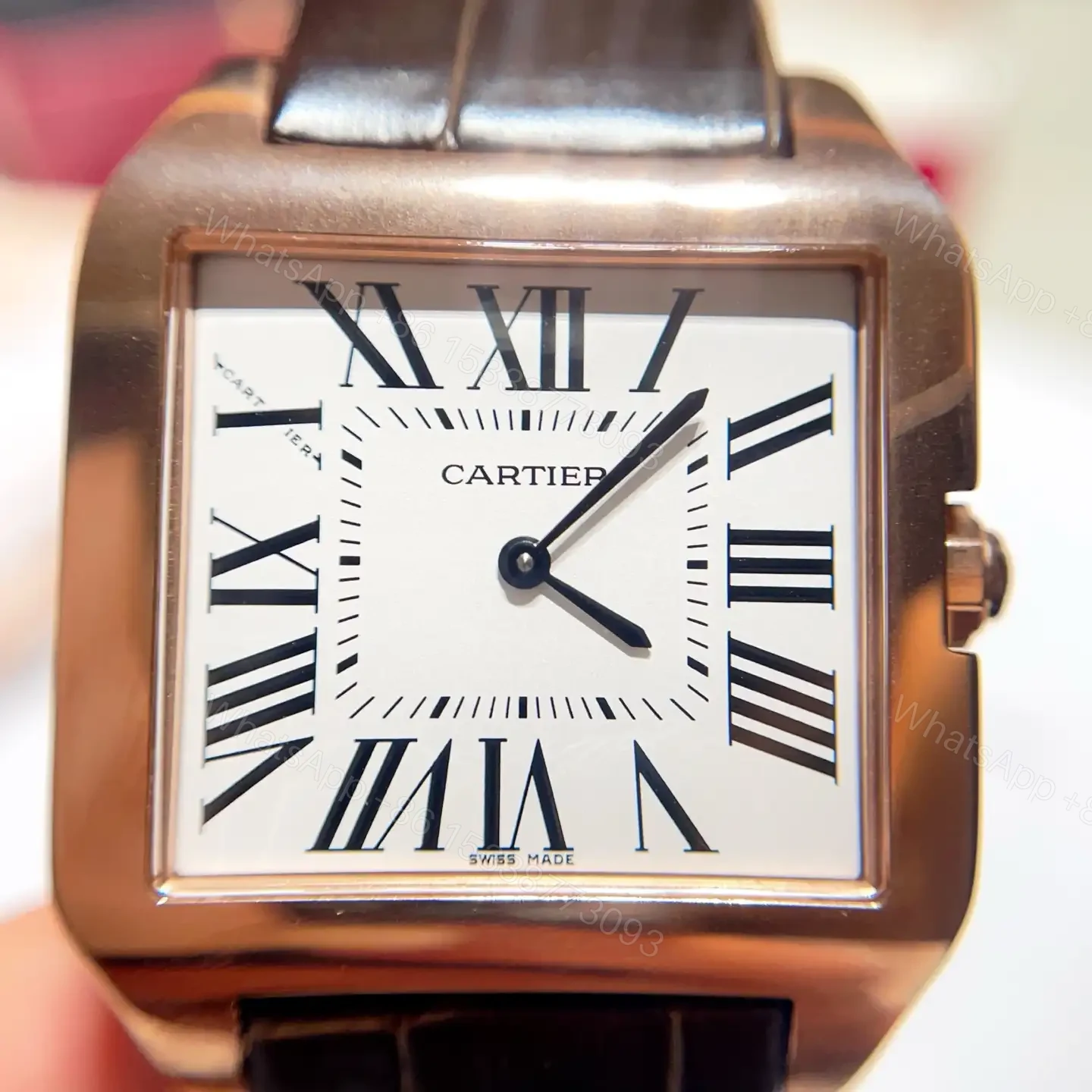 View 3 of Cartier Santos Dumont 34.6 Pink Gold W2006951