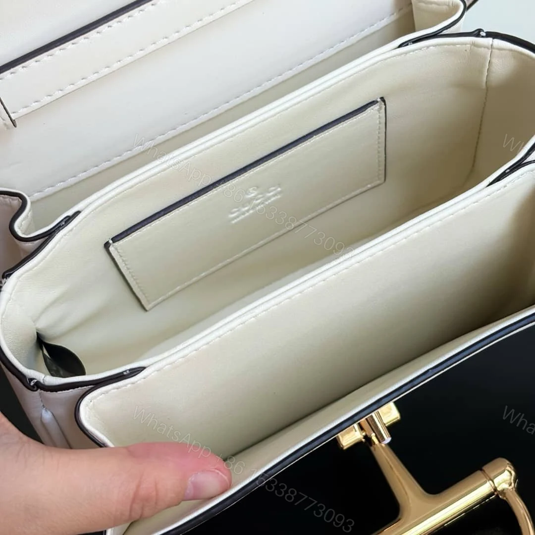 View 6 of Gucci Siena Small Top Handle Bag Ivory Leather 19Cm