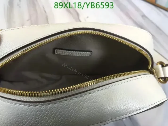View 7 of Gucci Small Ophidia GG Leather Shoulder Bag YB65935 AAAA+