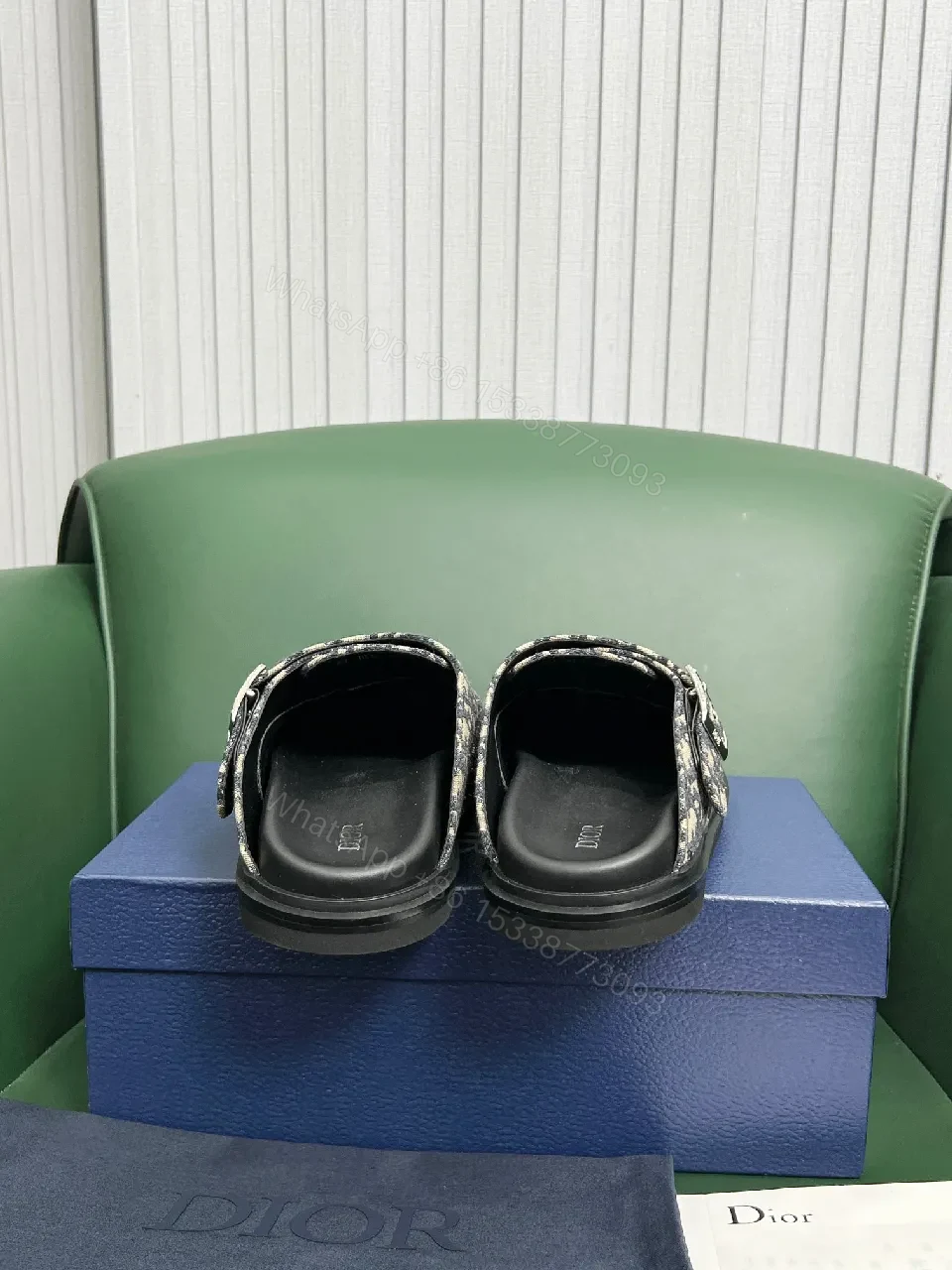 View 7 of Monogram Textured Slip-On Sneakers – All-Day Comfort