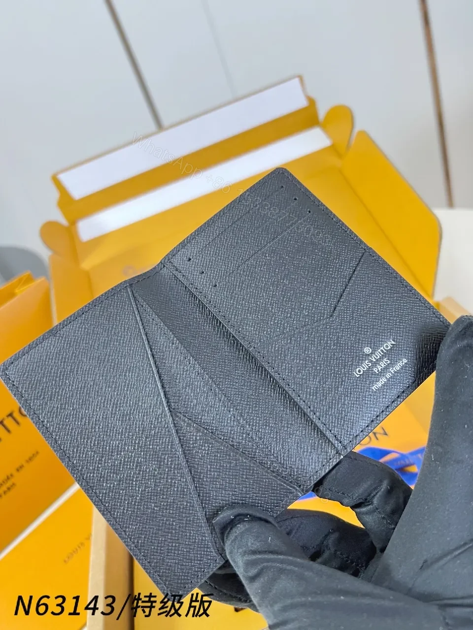View 5 of Compact Checkerboard Wallet: Premium, Slim, Durable Design