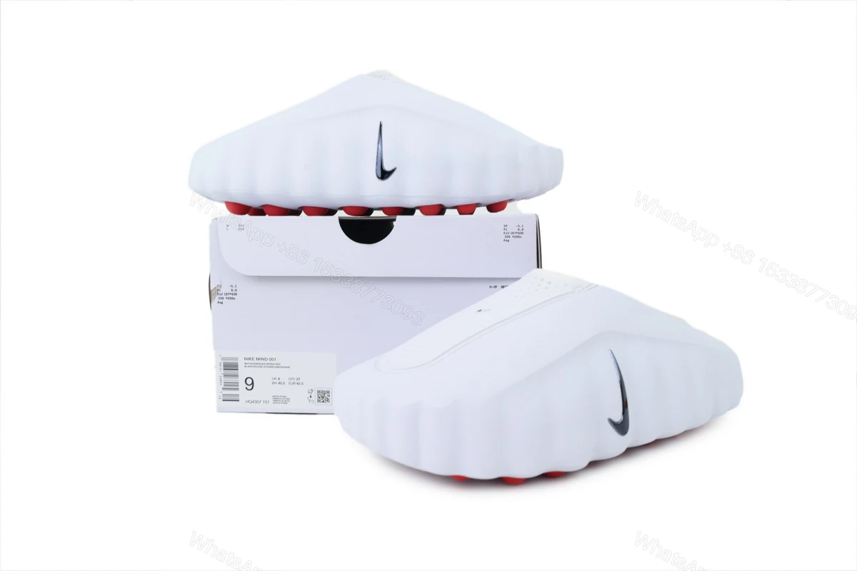 View 7 of Nike Mind 001 'White Speed Red' HQ4307-101