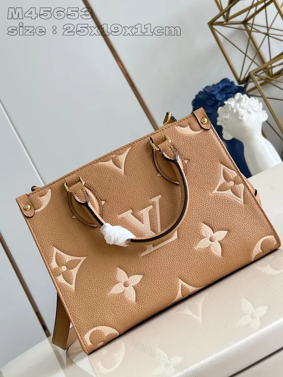 View 3 of Chic Monogram Satchel: Everyday Luxury Tote with Strukturized Carry