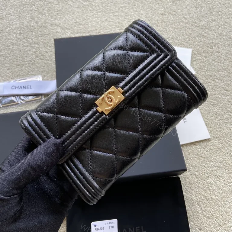 View 6 of Chanel Quilted Lambskin Wallet - Compact Luxury Everyday