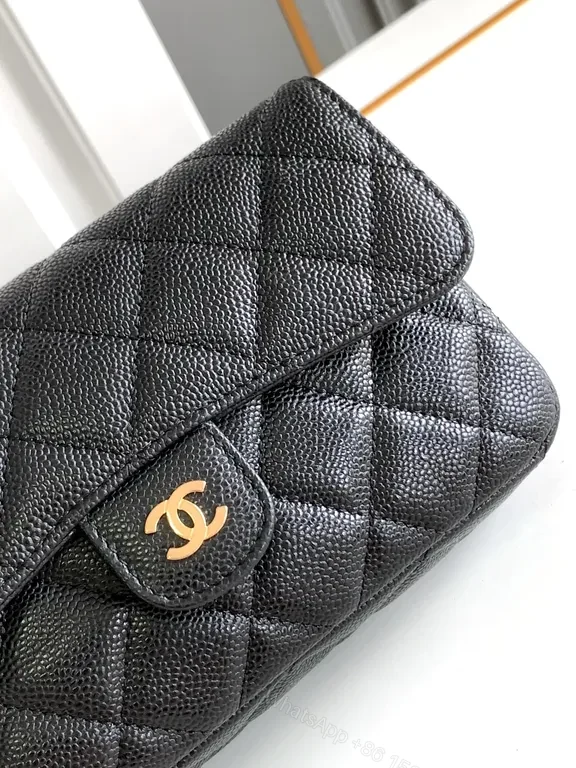 View 4 of Compact Black Quilted Shoulder Bag: Luxe Everyday Essentials