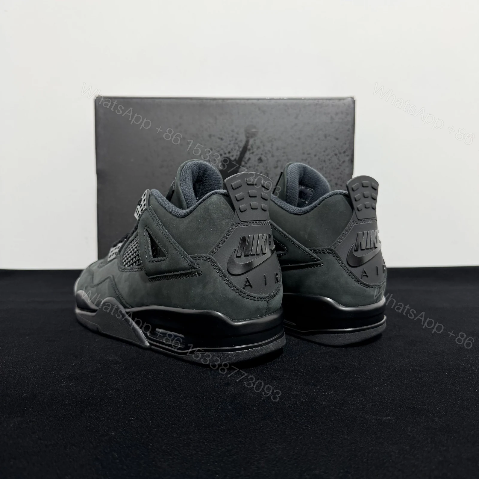 View 5 of Air Jordan 4 Retro Black Cats 2025 Reps