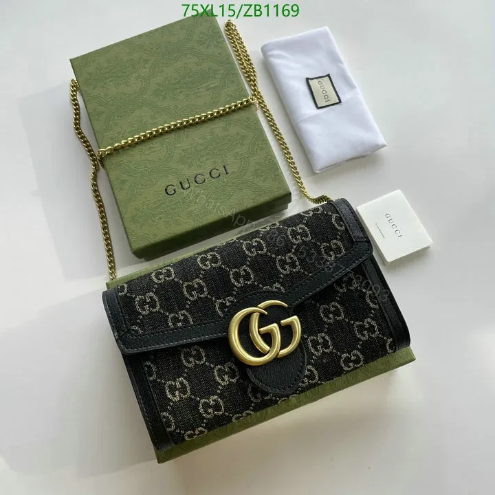 View 7 of Sophisticated Black Small Gucci Horsebit 1955 Designer Tote Bag JV83CR