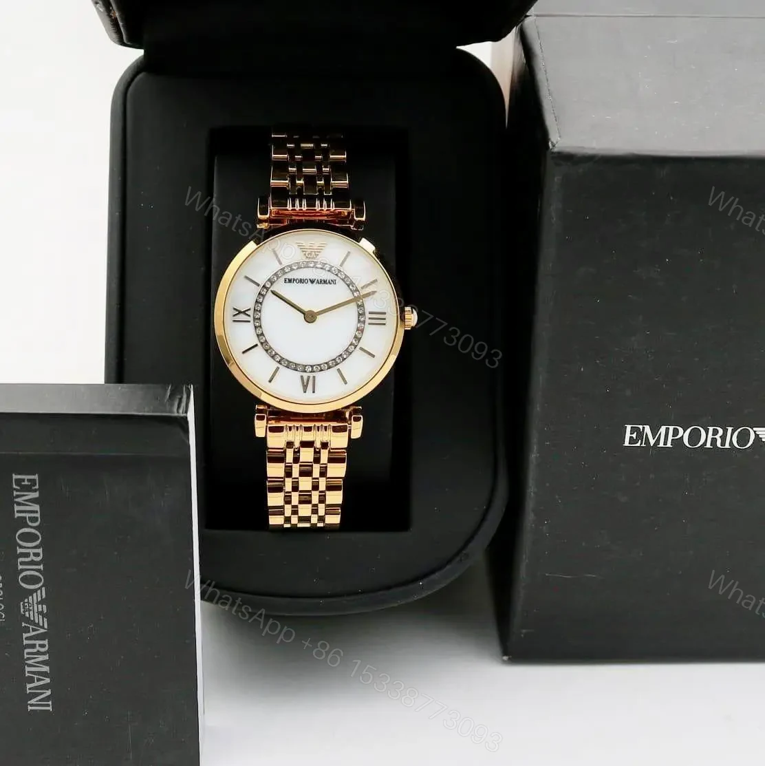 View 4 of Emporio Armani Gold AR11244