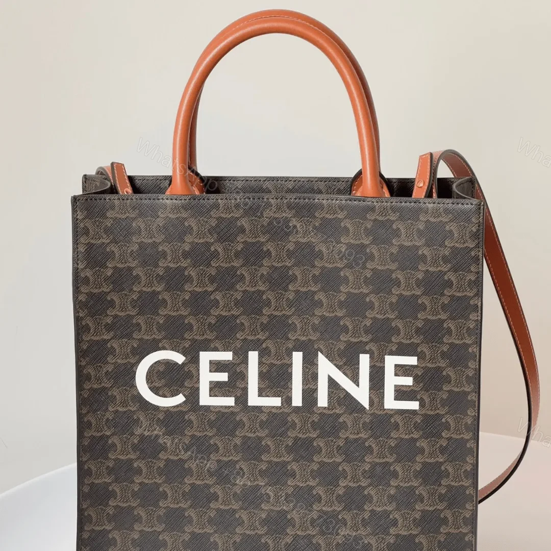 Celine Tote Triomphe Canvas Super Quality Handbag 28x32cm — view 1