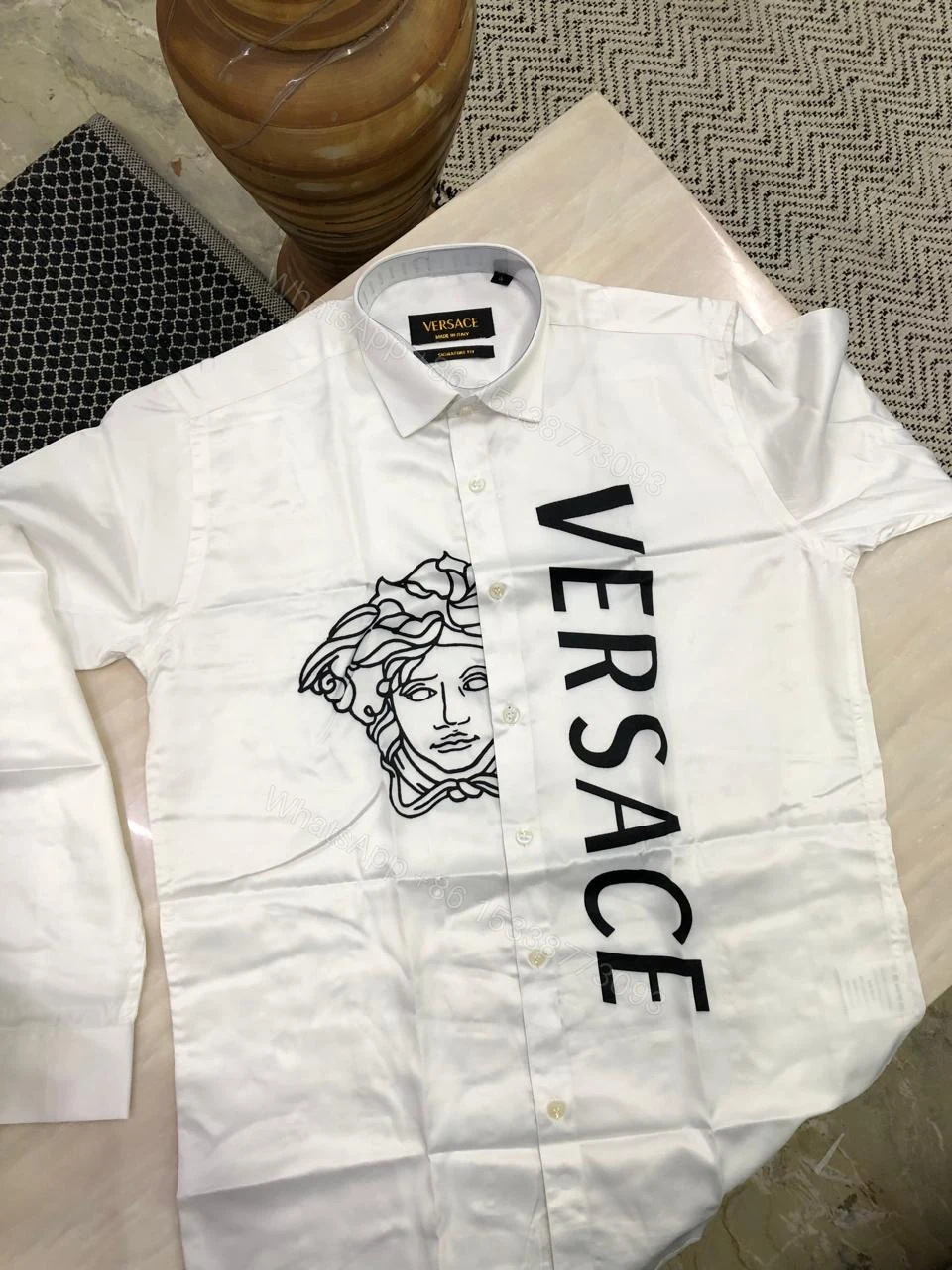 View 2 of FIRST COPY VERSACE IMPORTED COTTON SHIRTS