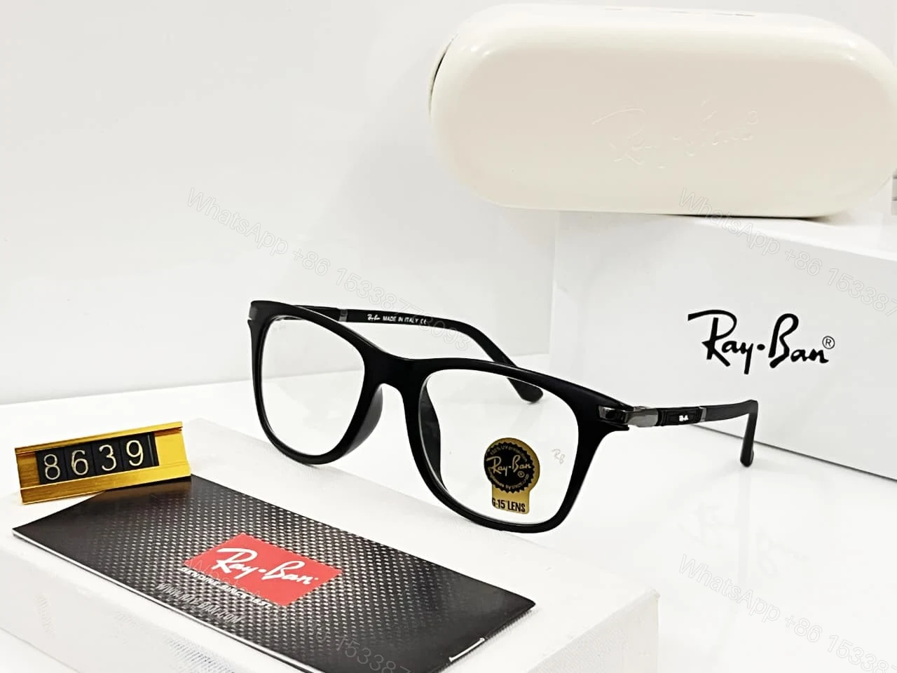 View 7 of Ray-Ban Explorer Wayfarer Matte Brown-G15