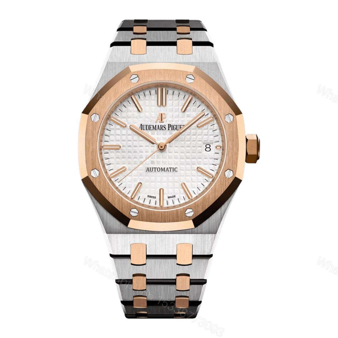 Audemars Piguet Royal Two Tone White Dial Replica — view 1