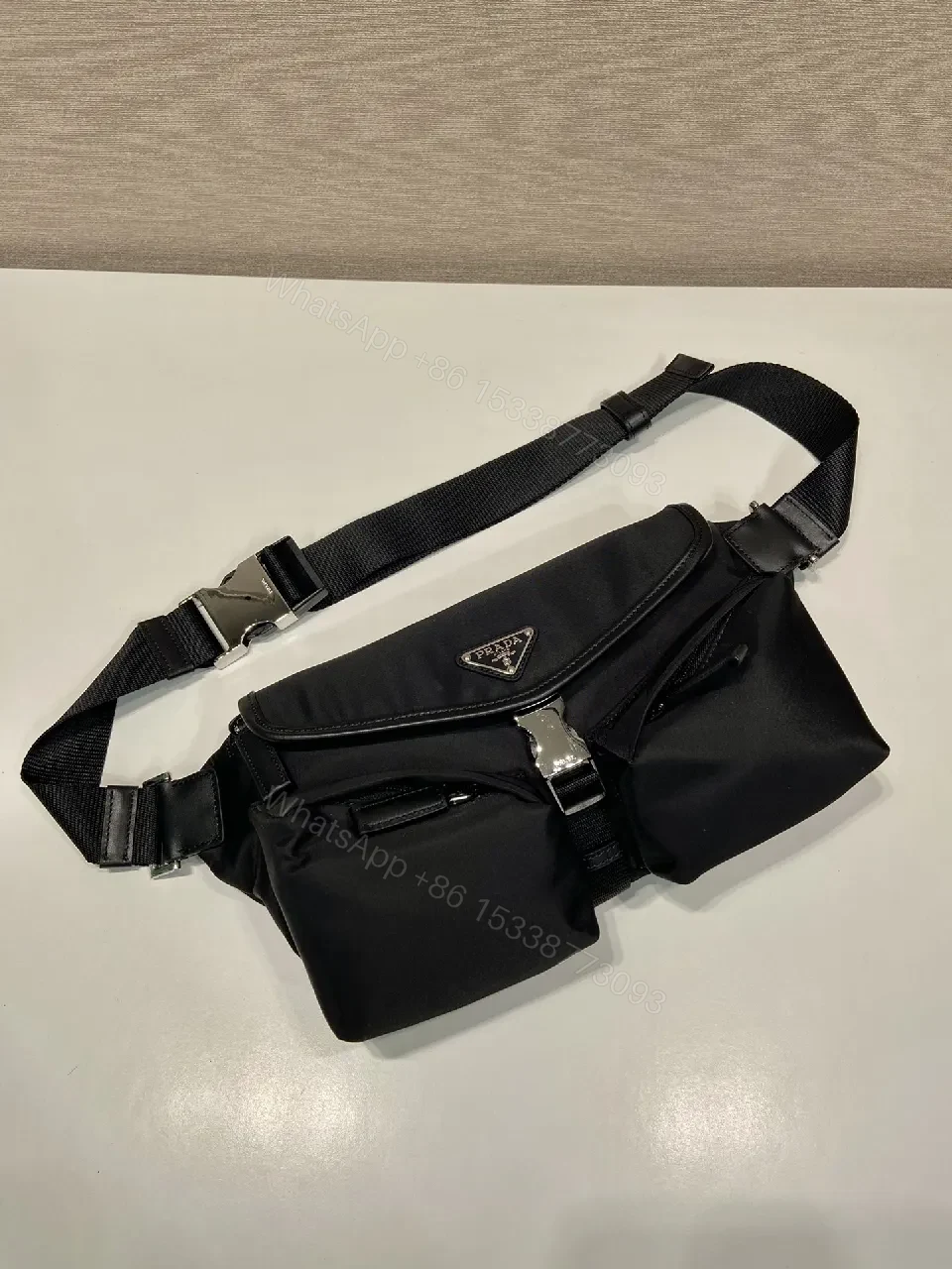View 8 of Compact Nylon Belt Bag: Luxe Utility for City Edges
