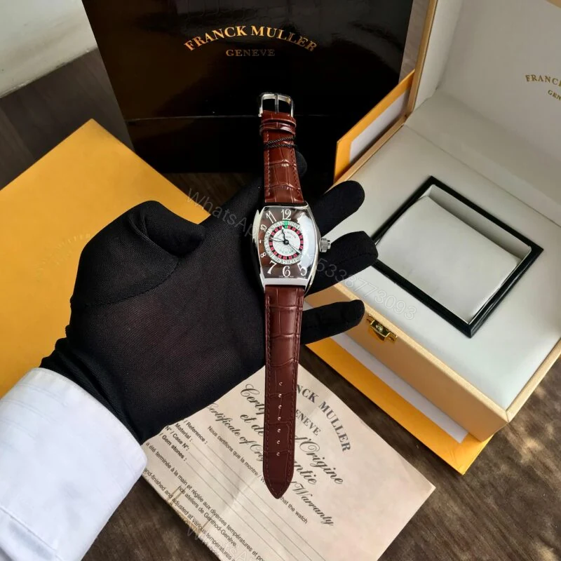 View 5 of Frank Muller Vegas Vanguard Casino Brown Dial Automatic 40mm