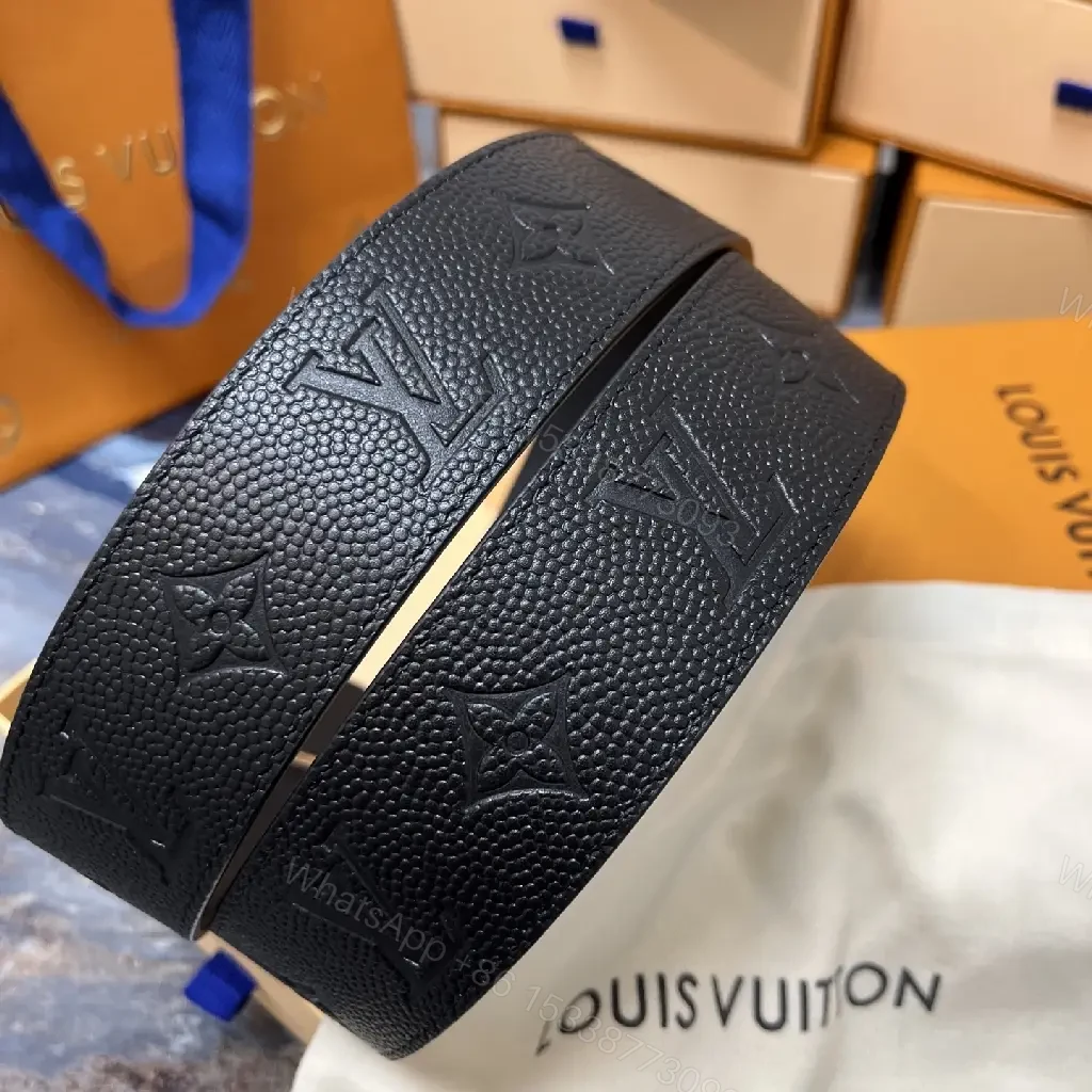 View 5 of Refined Leather Belt – Monogram Buckle, Everyday Luxury Belt