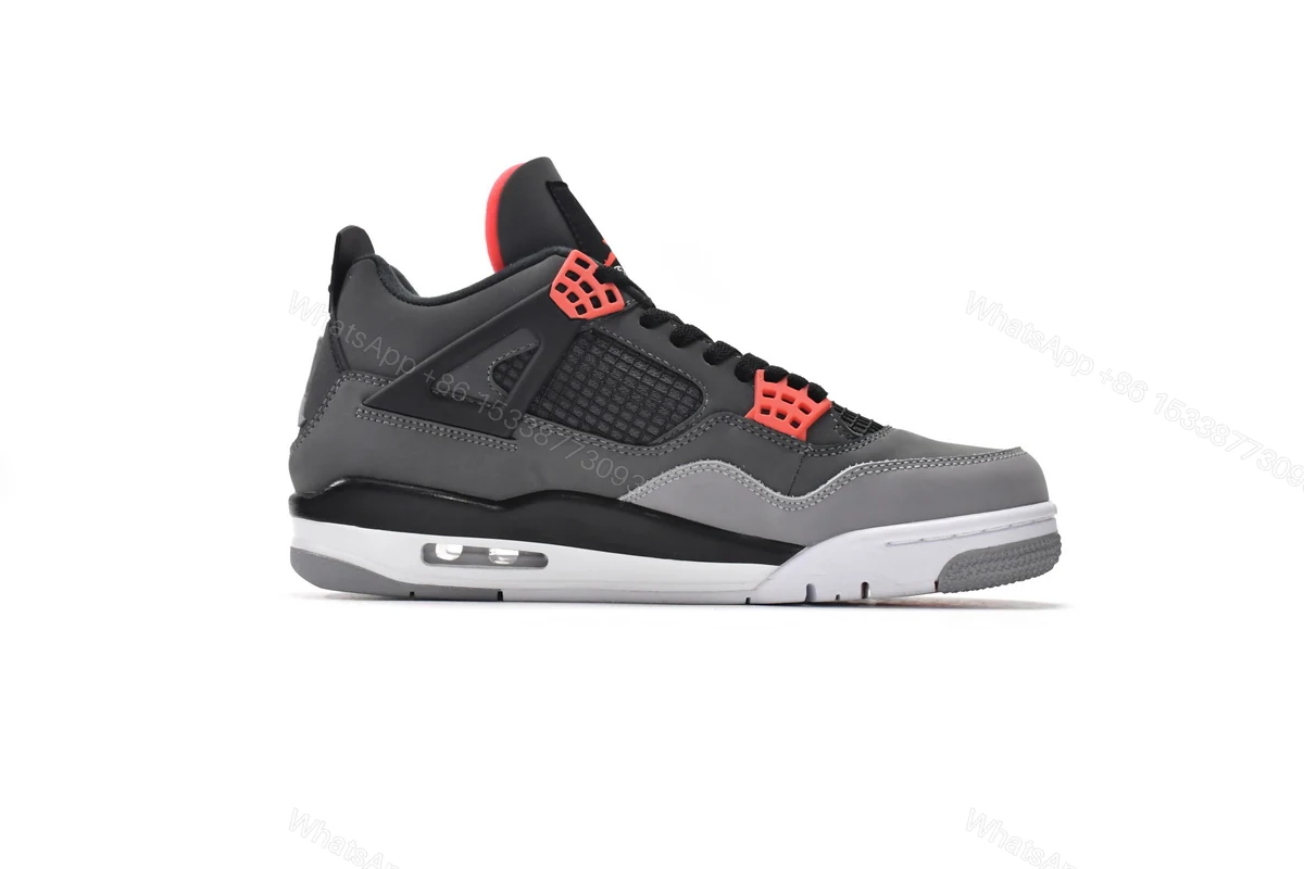 View 2 of Air Jordan 4 Red Glow Infrared DH6927-061